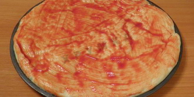 Рецепт американской пиццы на толстом тесте