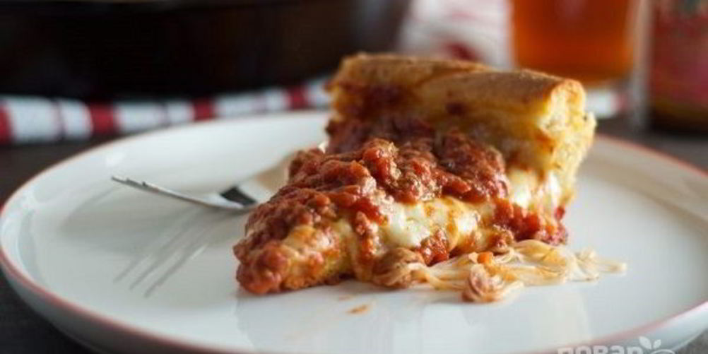 Как приготовить чикагскую пиццу