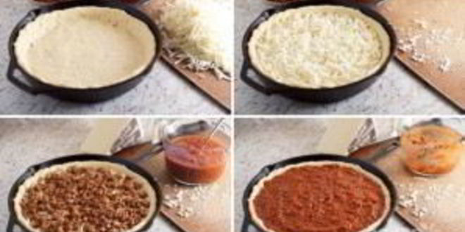 Рецепт чикагской пиццы