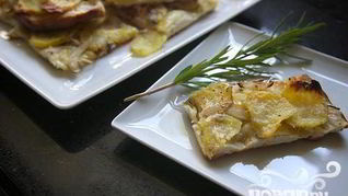 Рецепт Картофельной пиццы с розмарином