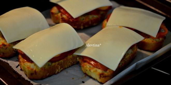 Рецепт мини-пиццы домашней