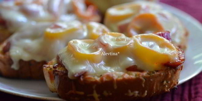 Рецепт мини-пиццы домашней