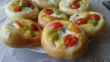 Рецепт Мини-пицц Крошки