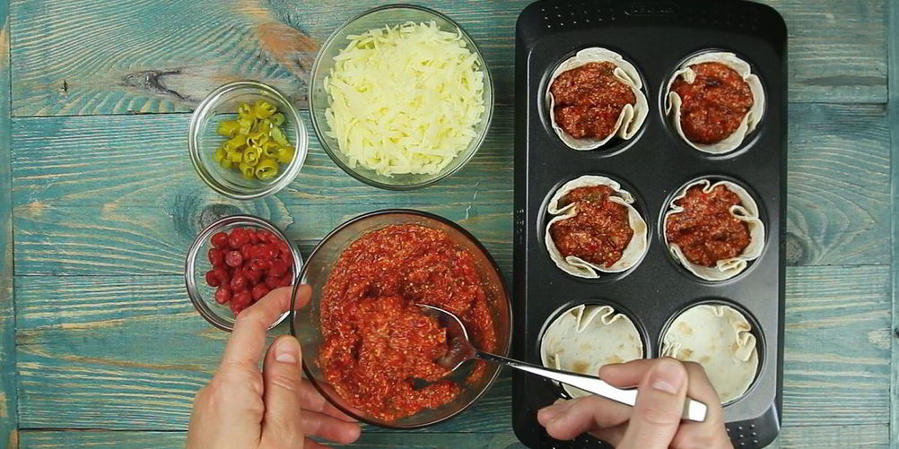 Как приготовить мини-пиццы