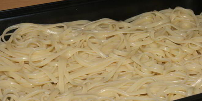 Рецепт пасты-пиццы в духовке аппетитная