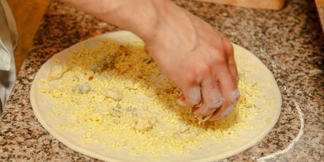 Рецепт пиццы 4 сыра