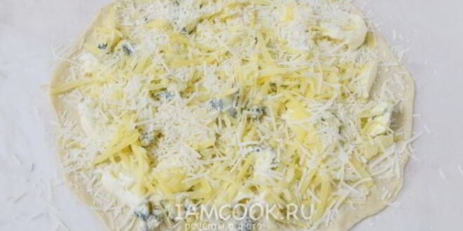 Рецепт пиццы четыре сыра