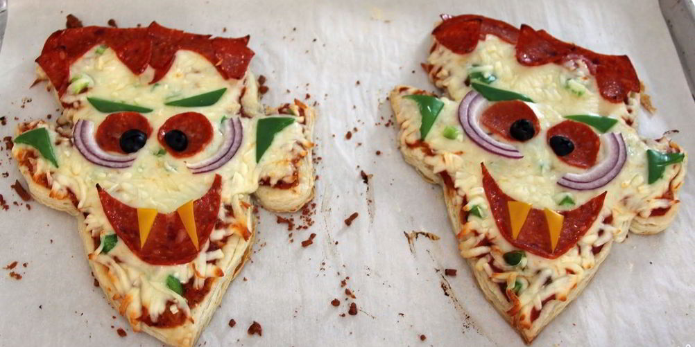 Как приготовить пиццу дракулу на хэллоуина