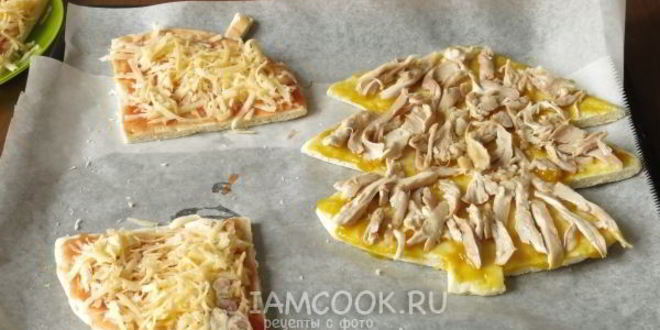 Рецепт пиццы елка