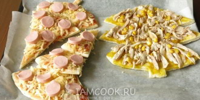 Рецепт пиццы елка