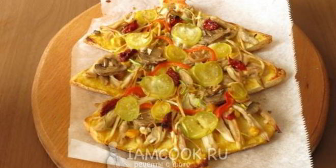 Рецепт пиццы елка