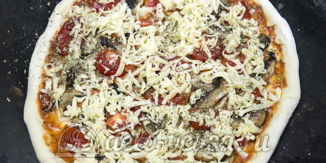 Рецепт пиццы фунги