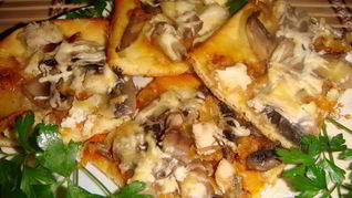 Рецепт Пиццы грибной