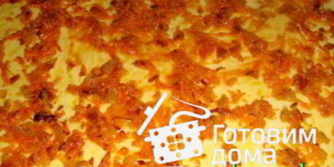 Рецепт пиццы грибной