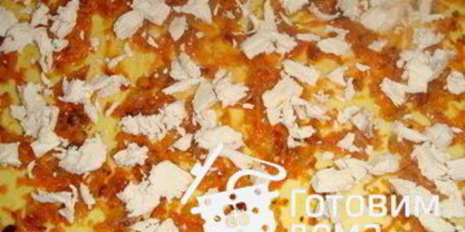 Рецепт пиццы грибной