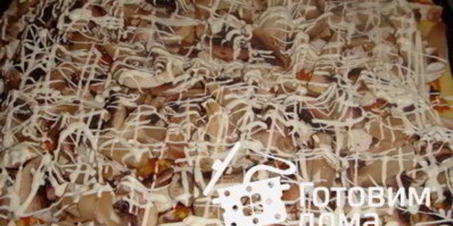 Рецепт пиццы грибной