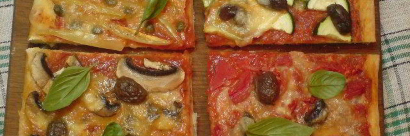 Рецепт Пиццы Итальянской мозаика