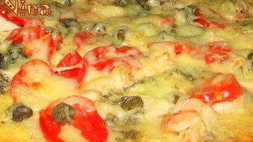 Рецепт Пиццы Итальянское наслаждение