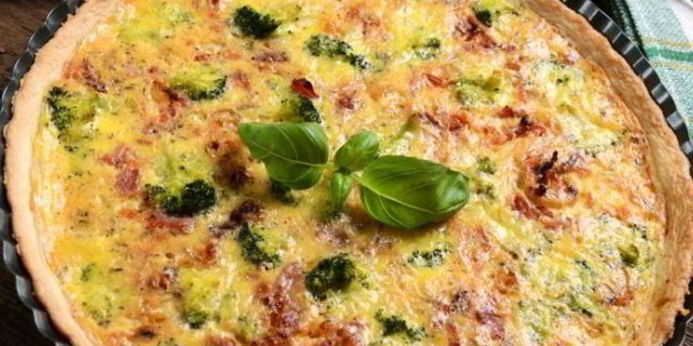 Как приготовить пиццу из кабачков и брокколи, запеченная в духовке