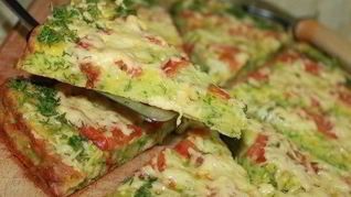 Рецепт Пиццы из кабачков