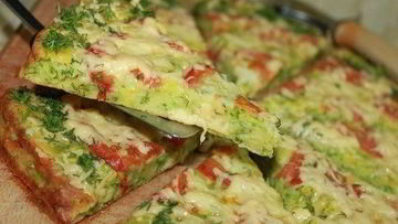 Рецепт Пиццы из кабачков