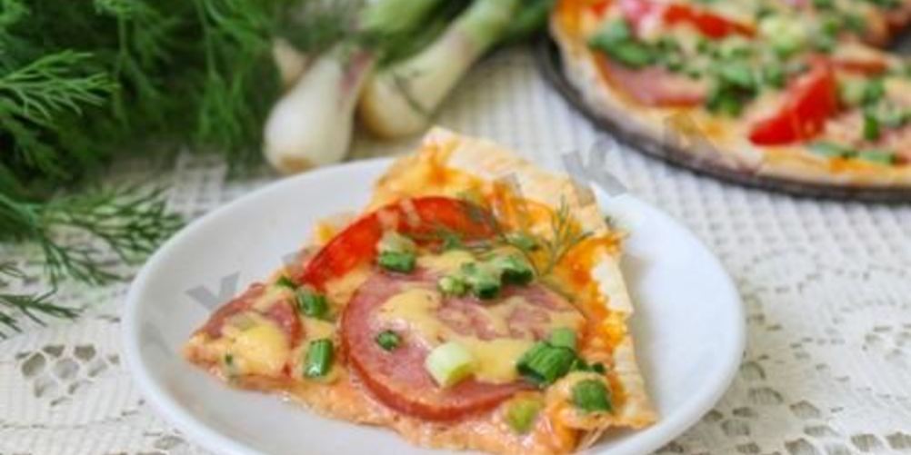 Как приготовить пиццу из лаваша в духовке