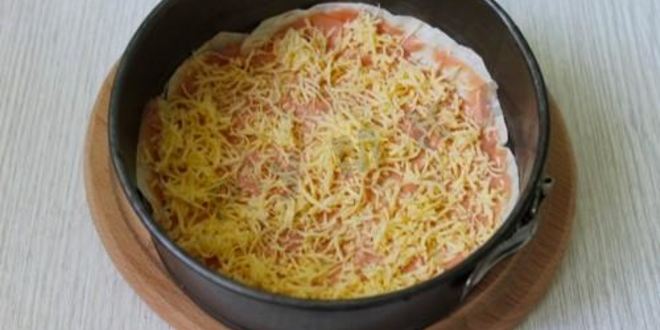 Рецепт пиццы из лаваша в духовке