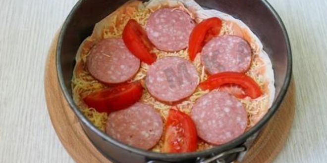 Рецепт пиццы из лаваша в духовке