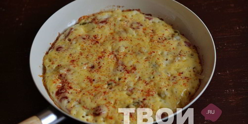 Как приготовить пиццу-минутку