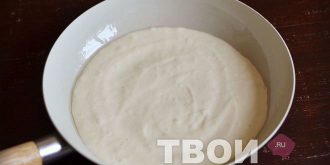 Рецепт пиццы-минутки