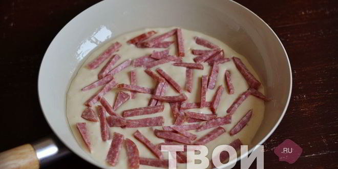 Рецепт пиццы-минутки