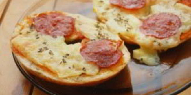 Рецепт пиццы на батоне