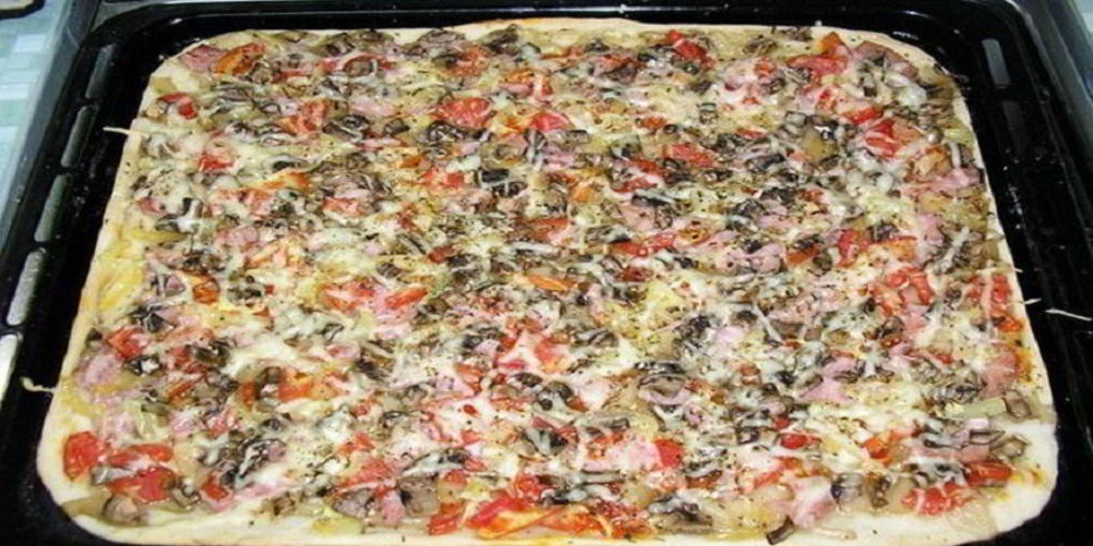 Как приготовить пиццу на кефире