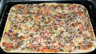 Рецепт Пиццы на кефире