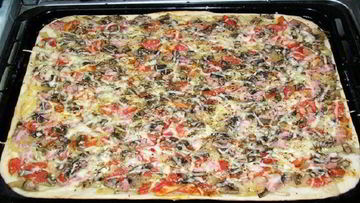 Рецепт Пиццы на кефире