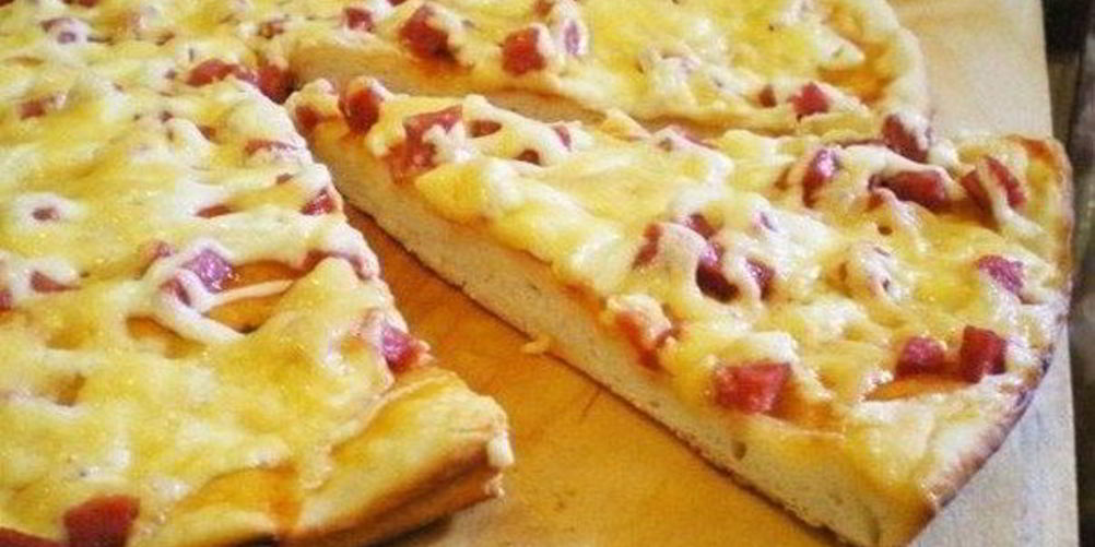 Как приготовить пиццу на тесте из кефира