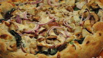 Рецепт Пиццы с картошкой и грибами
