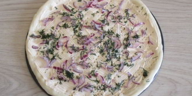 Рецепт пиццы с морепродуктами