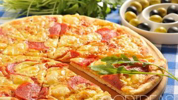 Рецепт Пиццы с салями