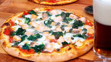 Рецепт Пиццы со шпинатом