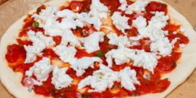 Рецепт пиццы со шпинатом