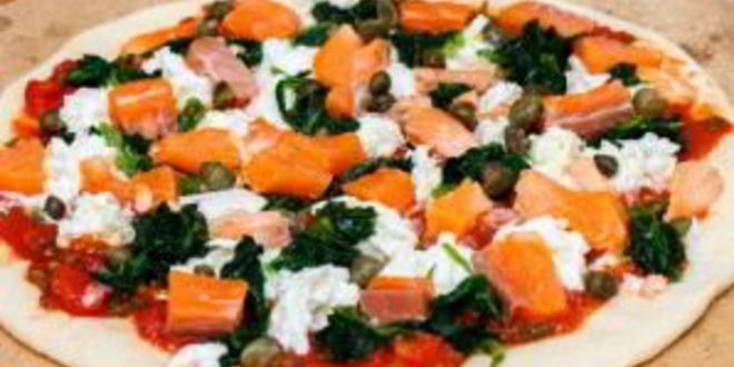 Рецепт пиццы со шпинатом