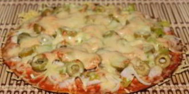 Рецепт пиццы в духовке без дрожжей