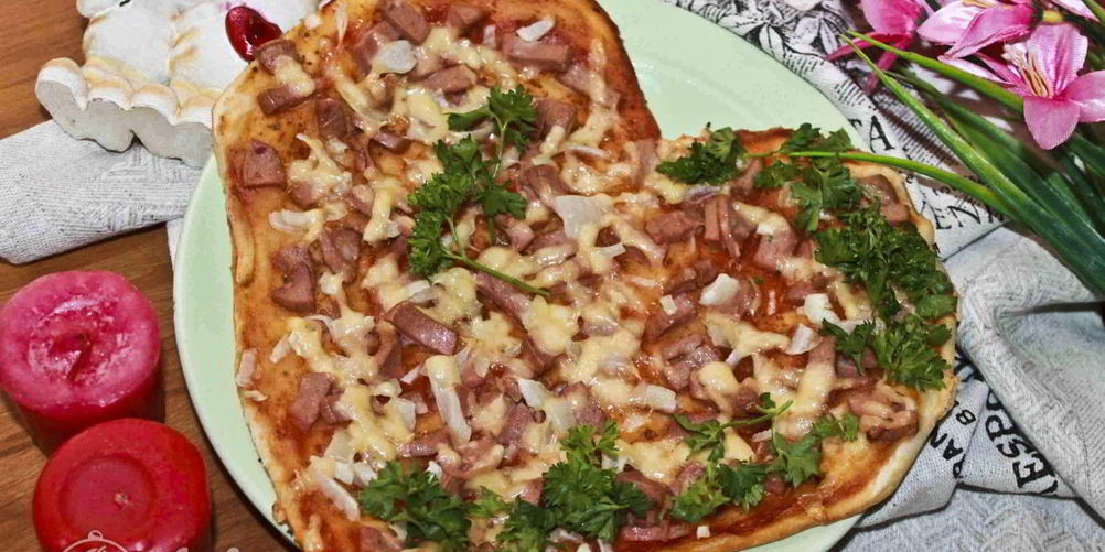 Как приготовить пиццу в форме сердца