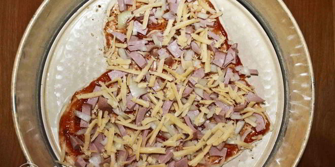 Рецепт пиццы в форме сердца