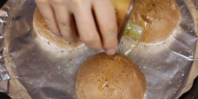 Рецепт портобелло-пиццы