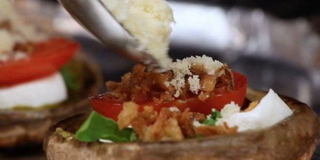 Рецепт портобелло-пиццы