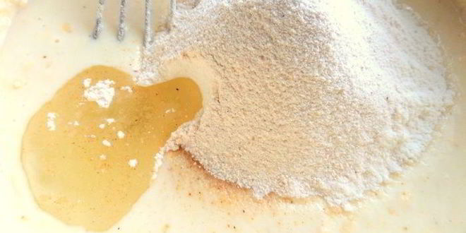 Рецепт заливной пиццы в сковороде