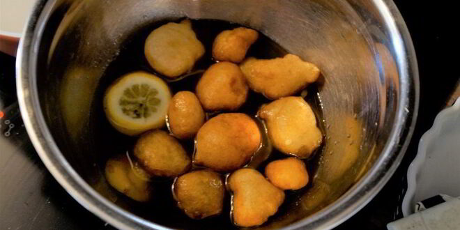 Рецепт греческих пончиков лукумадэс