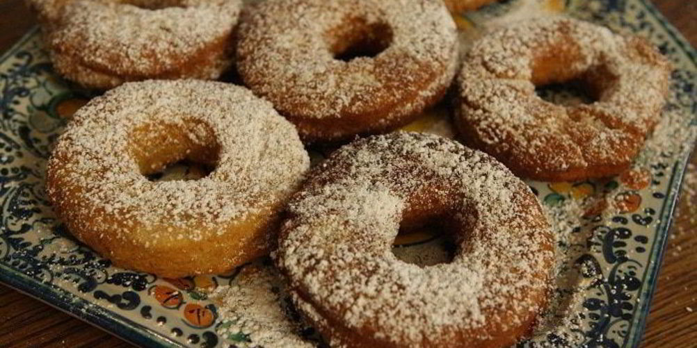 Как приготовить картофельные пончики в сахарной пудре